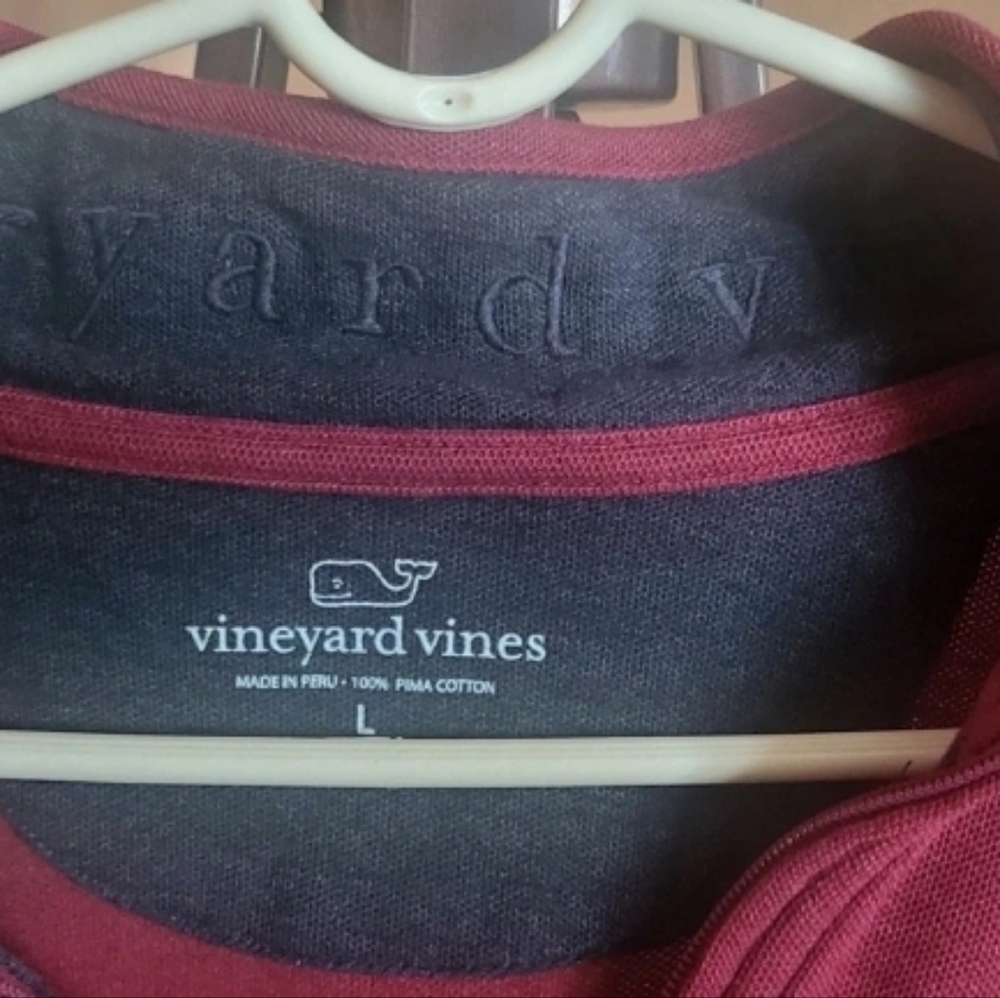 Vineyard Vines Red Pullover Large - image 5